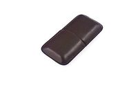 Orleans Group Fk-170B 3 Cigar Leather Case, Black