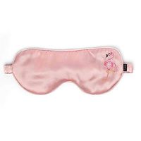 THXSILK 100% Mulberry Silk Sleeping Mask & Blindfold Perfect for Travel, Embroidered Stylish Eyemask