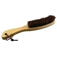 Frcolor Soft Horsehair Brush Wooden Handle Cleaning Cloth Brush for Furniture