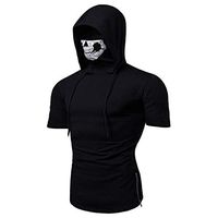 Men's Midweight Original Fit Hooded Pullover Sweatshirt Fashion Top for Men Hipster Hip Hop T Shirt Halloween LIM&Shop