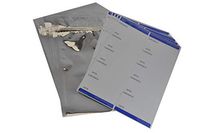 Odor Proof Mylar Ziplock Quart Heat Sealable Bags For Long Term Food Storage w/Labels [20 of each]