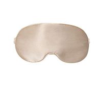 NMM Global Mulberry Natural Silk Sleep Mask for Women & Men with Elastic Strap, Super Soft Sleeping Eye Mask for Adults 9 Color Options (Champagne)