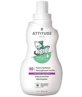 ATTITUDE Baby Fabric Softener, Hypoallergenic, Non-toxic, ECOLOGO Certified, Sweet Lullaby, 33.8 Fluid Ounce, 40 Loads