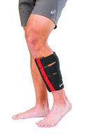 Mueller Multi-Directional Calf Wrap, Black, Small/Medium