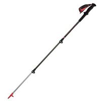 Crutches Ultralight Carbon Trekking Pole Lock Telescopic Cane Hiking Outdoor Climbing Equipment Easy to Carry (Color : Black, Size : 66cm)
