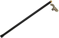 Snake Eye Tactical Pewter Design Handle Walking Cane w/Small Handle Storage, No Blade, 34.5" Overall (Dragon #2)