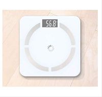 LFSP Electronic Scales, Digital Scales Bluetooth Smart Body Scale Electronic Digital Bathroom Scale Suitable For Bedroom, Bathroom Tempered Glass Portable Weight Health Scale Floor Scale High-precisio