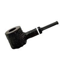 Hammer no. 62 Straight Poker pearwood Tobacco Smoking Pipe (Brown (Rustic 2))