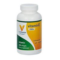Vitamin E 200IU Natural Source, Supports Healthy Cardiovascular System, Immune Health Eye Health Once Daily (300 Softgels) by The Vitamin Shoppe