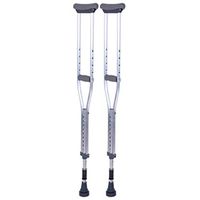 Kaliove Under The Crutch Underarm, Non-Slip Retractable, Lightweight Elderly, Crutches for The Disabled, Thickened Stainless Steel Crutches,S