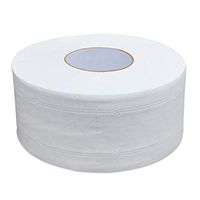 Silky & Smooth Soft Large Roll of Toilet Paper 4-Ply Degradable Roll Paper Household Bathroom Tissue for Hotels Restaurants Home TP White