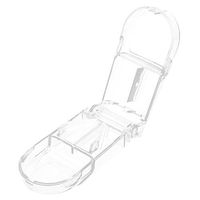 ZhiXu Pill Splitters, Pill or vitaminTablet Splitter Cutter, Vitamin Cutter, Pill Cutter (Transparent)