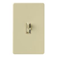 Lutron TG-600PNLH-IV Toggler 600W Preset Dimmer with Nightlight Ivory