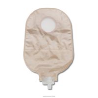 New Image Two Piece Urostomy Pouch-Color Code: Red Flange: 2 1/4" Length: 9" Color: Ultra-Clear Style: Drainable - UOM = Box of 10