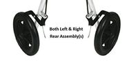 Medline Rear Wheel Assembly(s) - 8 in. Rear, fits Model MDS86800XW Rollator (Pair; Left and Right))