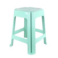 Plastic Shower Chair Light Shower Seat Good Load Capacity 3 Colors CQOZ (Color : Green)