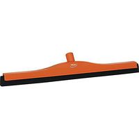 Vikan 77547 Fixed Head Squeegee, Foam Rubber, Polypropylene Frame, 24", Orange