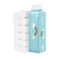 Clearance Sale! Toilet Paper,Comfort Paper Towels Ultra-Soft Bath Tissue Premium 3-Ply Rolls Professional Series Premium,White,12 Rolls (White)