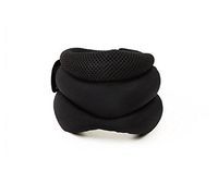 NECKGUARD Easyneck Neck Brace - Cervical Collar - Adjustable Soft Support Collar Can Be Used During Sleep - Relieves Pain and Pressure in Spine, Ultra Light 55g, Black