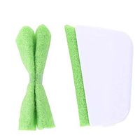 Scouring Cloth Cleaning Brush Door and Window Track, Kitchen Corner Cleaning Tool to Send 2 scouring Pads