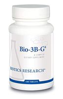 Bio-3B- G © Vitamin B Complex, Vitamin B Complex Supplement for Stress, Energy and Adrenal Health - Gluten Free Supplement by Biotics Research 180c