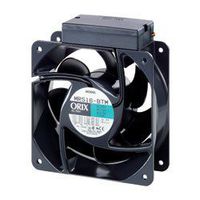 ORIX Single-Phase 200/230 VAC Axial Cooling Fan - 6.30 in. (W) X 6.30 in. (H) [160 mm (W) X 160 mm (H)]