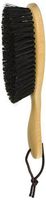 Professional Clothes Brush & Lint Remover with Black Hog Hair & Wood Handle