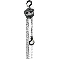 JET L100-250WO-20 1/4-Ton Hoist with 20-Feet Lift and Overload Protection