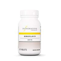 Integrative Therapeutics - Riboflavin (Vitamin B2) - 400 mg - Energy Production Support Supplement - 30 Tablets