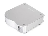 Silverstone Tek EB01S-E Aluminum 24-Bit/192kHz USB DAC Headphone Amplifier with XMOS XS1 TQ128 USB Decoder, Silver