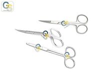 G.S DENTAL IRIS Scissors Curved - LA Grange - Spencer Super Stich New LAB