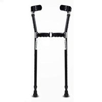 Walkers Lxn Lightweight Adjustable Axilla Under Arm Crutches,Telescopic Non-Slip 1 Pair