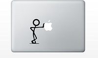 MacBook Stick Figure Standing Decal Sticker pro air 11 13 15 17