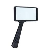 Vranky® Jumbo Rectangular Handheld Magnifying Glass (3X Magnification) Scratch Resistant Glass Lens, Large Viewing Area,Ideal for Reading Small Prints & Low Vision