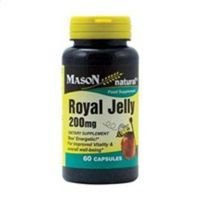 Mason Vitamins Mason Natural Royal Jelly 200 mg food supplement capsules -60 ea