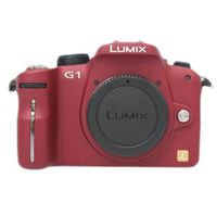 Panasonic Lumix DMC-G1 12.1MP Digital Camera (Red) Body Only