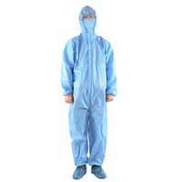 WXAN Disposable Protective Clothing Anti-Dust Isolation Non-Porous Isolation Clothing Safety Suit, Protective products for special periods to effectively protect yourself! (Blue；M, as shown)