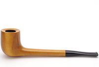 Mr. Brog Tobacco Pipe - Model No: 305 Vancouver - Polish Yellow - Hand Made from Top Quality Woodblock