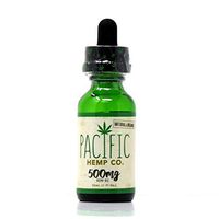 Peppermint Hemp Oil Drops - Fast Acting Pain Relief Organic Non-GMO Anti Anxiety Stress Relief Essential Oil Drops (500mg)