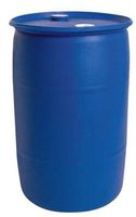 GRAINGER APPROVED Transport Drum Closed Head 30 gal. Blue