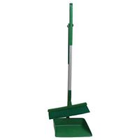 WEIFAN CAI- Broom Sets Dustpan and Brush Sets Sweep The Floor Health Dense Bristles,(Color : Green, Size : 92x36cm)