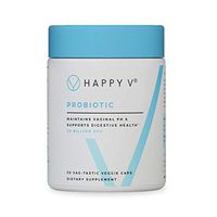 Happy V Probiotic - Womens Probiotic for Bacterial Vaginosis - 20 Billion - Patented Acidophilus Probiotic Supplement - Vaginal Probiotics for Women to Balance pH - Add Cranberry and Prebiotic Pills