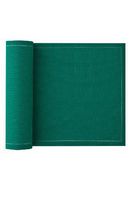 MY DRAP Cotton Cloth Reusable Luncheon Napkin - 7.9 x 7.9 In (25 Per Roll, Emerald)