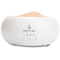 Scentcares Essential Oil Diffuser for Essential Oils 250ml Aroma Diffuser Humidifier with Timer for Large Room, Top Wood Cover Aromatherapy Oil Diffuser Waterless Auto Shut-Off Led Light For Home Baby