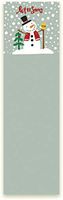 Primitives By Kathy 2.75 Inches x 9.50 Inches Paper Let It Snow List Notepad Gift Accessory