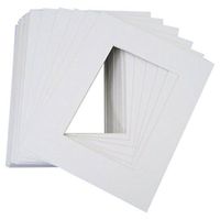 50 11x14 White Mats Matting for 8.5x11