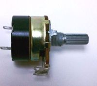 Potentiometer 24mm B5k 5k pot w/ 5A AC on/off Switch