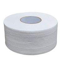 4 Ply Thick Roll Paper, White Thicken Large-Volume Hand Toilet Towels Roll Tissues Napkin for Guest Bathroom Kitchen