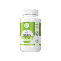 Proven Herbal Defense Immune Support - Spirulina Astragalus Olive Leaf - Promotes Overall Health and Wellbeing All Natural Antioxidant - Month Supply 30 Servings in 60 Capsules