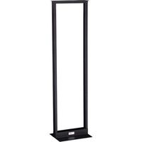 Black Box 38U 2-Post Rack, 19" x 15"D, 12-24 EIA Holes, 1000lbs
